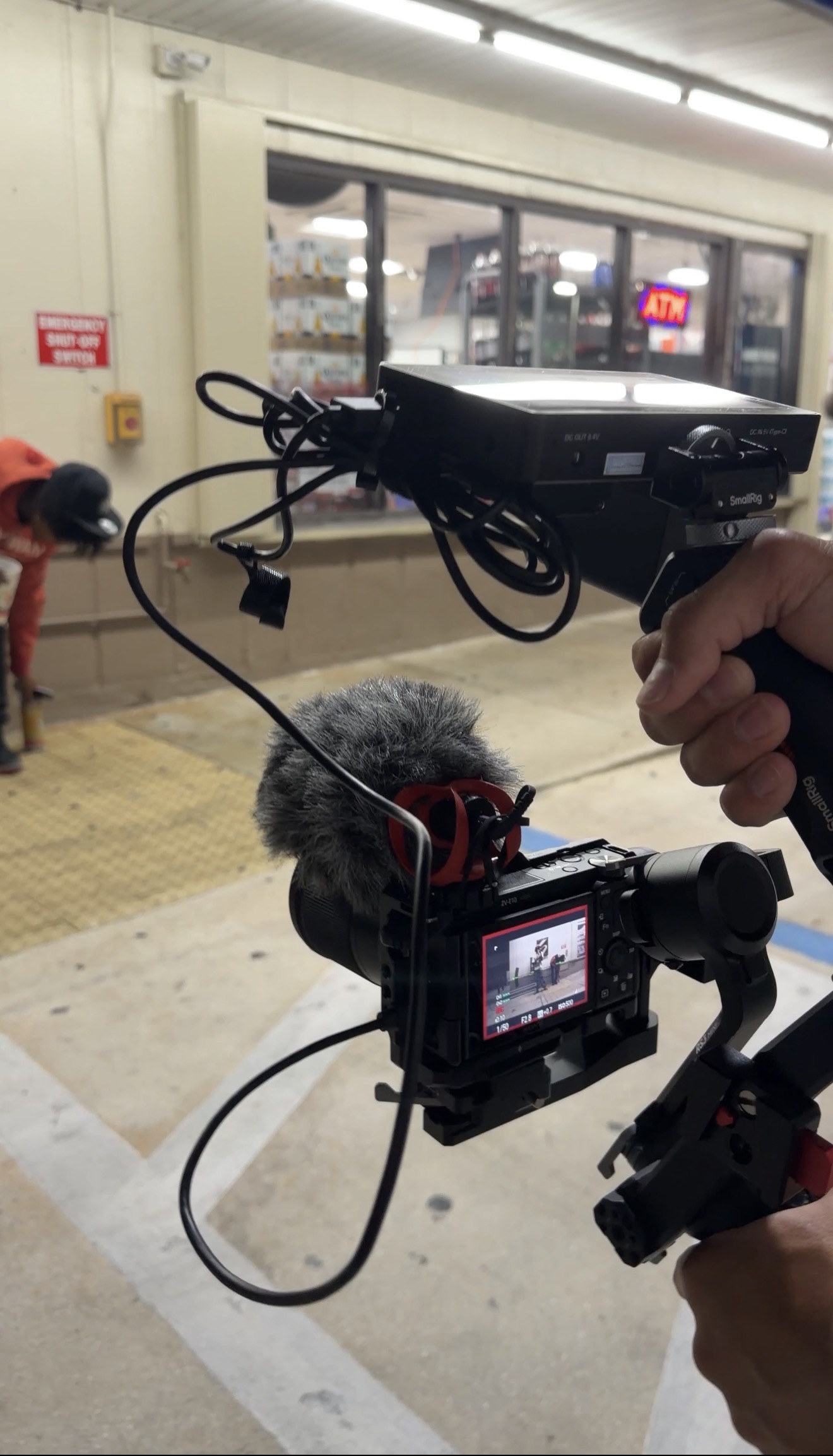 ALLYWRK founder and creative director on location
