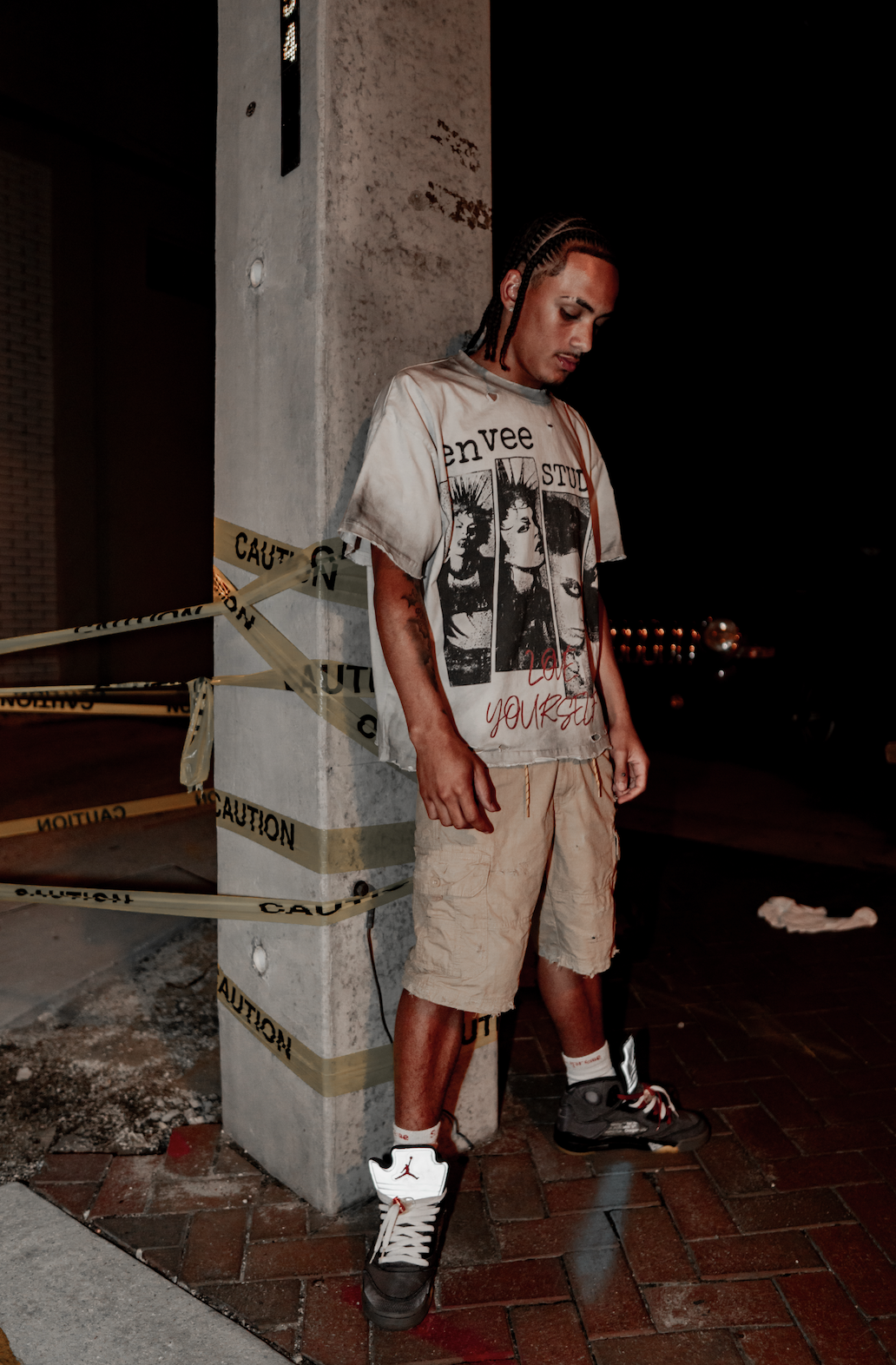 ALLYWRK fashion editorial with bold colors and sharp composition